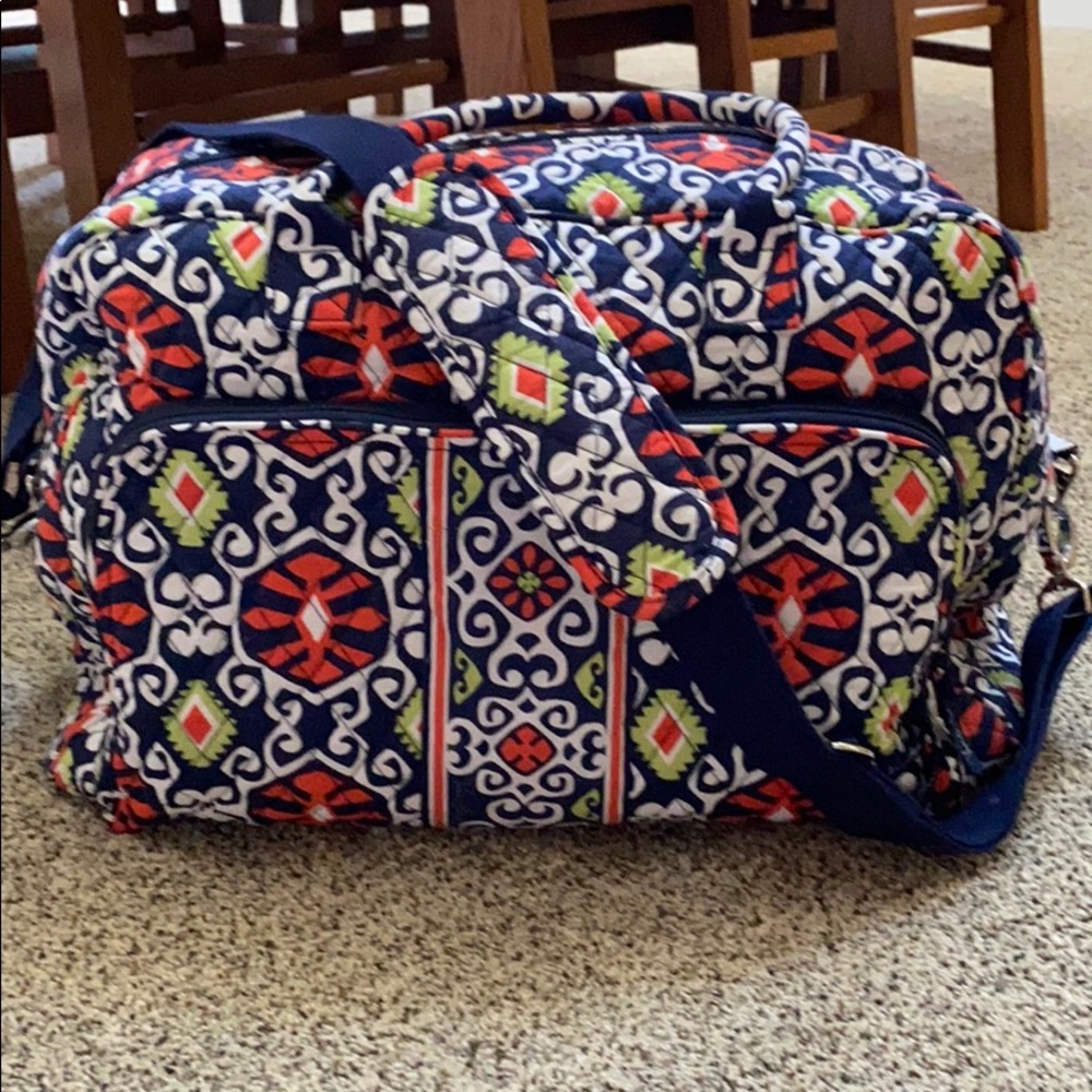 Vera Bradley weekender bag in discontinued pattern